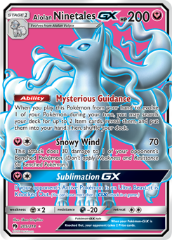 Ninetales de Alola GX - Pokémon TCG - MoxLand