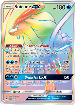 Suicune GX - Pokémon TCG - MoxLand