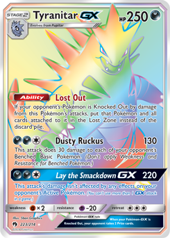 Tyranitar GX - Pokémon TCG - MoxLand