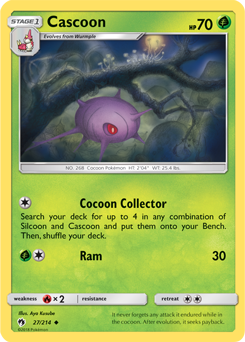 Cascoon - Pokémon TCG - MoxLand