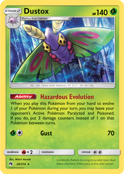 Dustox - Pokémon TCG - MoxLand