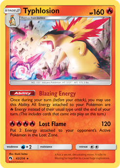 Typhlosion - Pokémon TCG - MoxLand