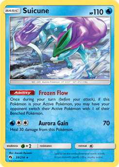 Suicune - Pokémon TCG - MoxLand