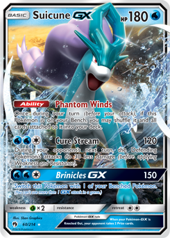 Suicune GX - Pokémon TCG - MoxLand