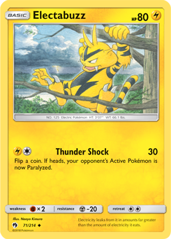 Electabuzz - Pokémon TCG - MoxLand