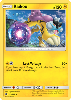 Raikou - Pokémon TCG - MoxLand