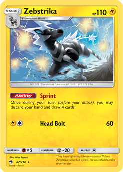 Zebstrika - Pokémon TCG - MoxLand