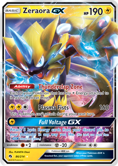 Zeraora GX - Pokémon TCG - MoxLand