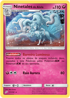 Ninetales de Alola - Pokémon TCG - MoxLand