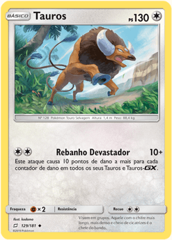 Tauros - Pokémon TCG - MoxLand