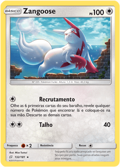 Zangoose - Pokémon TCG - MoxLand