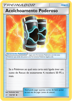 Acolchoamento Poderoso - Pokémon TCG - MoxLand