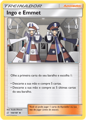 Ingo e Emmet - Pokémon TCG - MoxLand