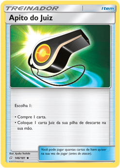 Apito do Juiz - Pokémon TCG - MoxLand