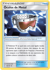 Óculos de Metal - Pokémon TCG - MoxLand