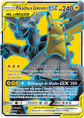 Pikachu e Zekrom GX - Pokémon TCG - MoxLand