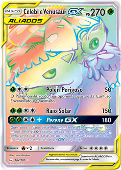 Celebi e Venusaur GX - Pokémon TCG - MoxLand