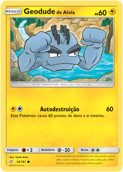 Geodude de Alola - Pokémon TCG - MoxLand