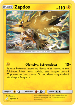 Zapdos - Pokémon TCG - MoxLand