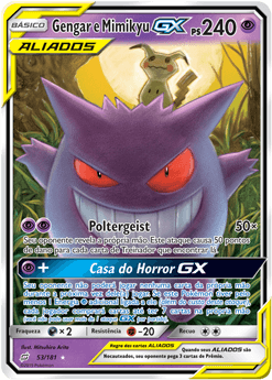 Gengar e Mimikyu GX - Pokémon TCG - MoxLand