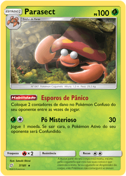 Parasect - Pokémon TCG - MoxLand