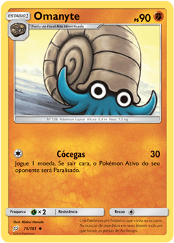 Omanyte - Pokémon TCG - MoxLand