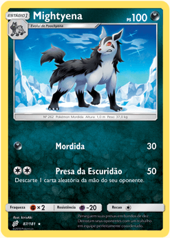 Mightyena - Pokémon TCG - MoxLand