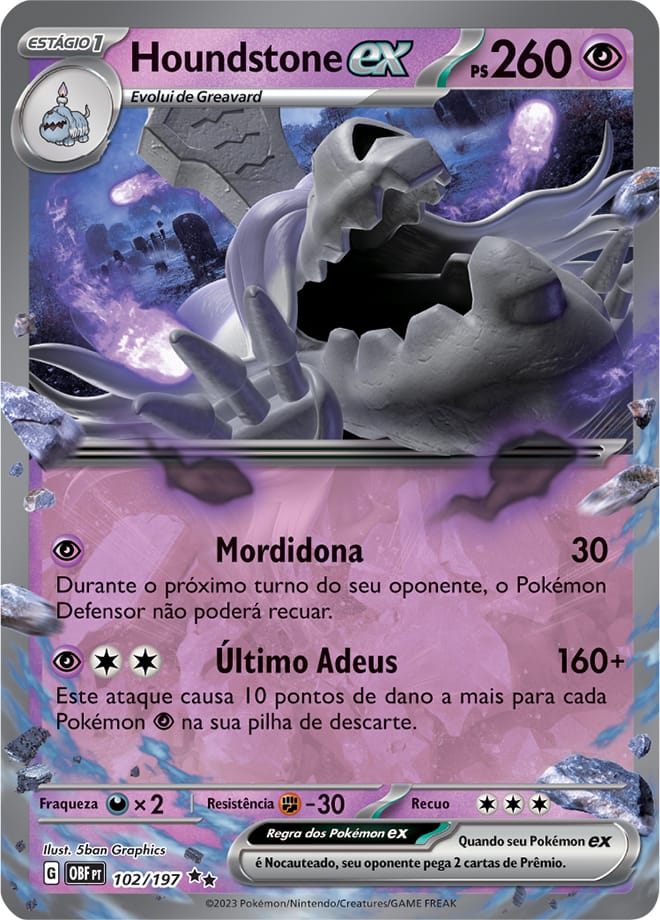 Houndstone ex - Pokémon TCG - MoxLand