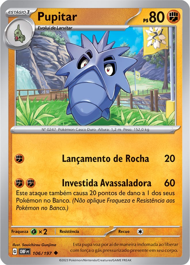 Pupitar - Pokémon TCG - MoxLand