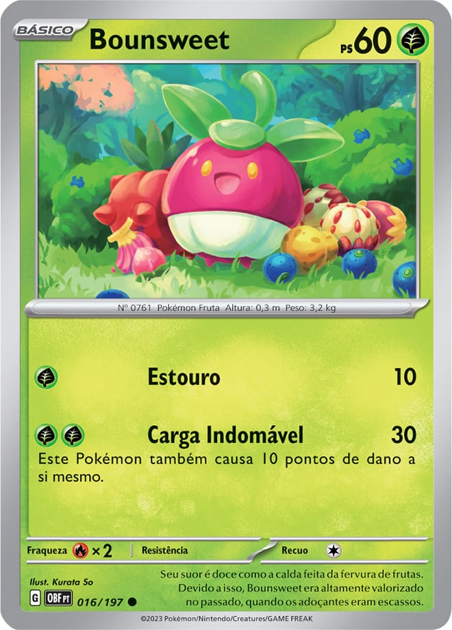 Bounsweet - Pokémon TCG - MoxLand