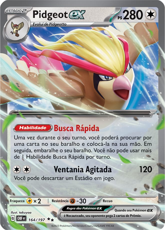 Pidgeot ex - Pokémon TCG - MoxLand