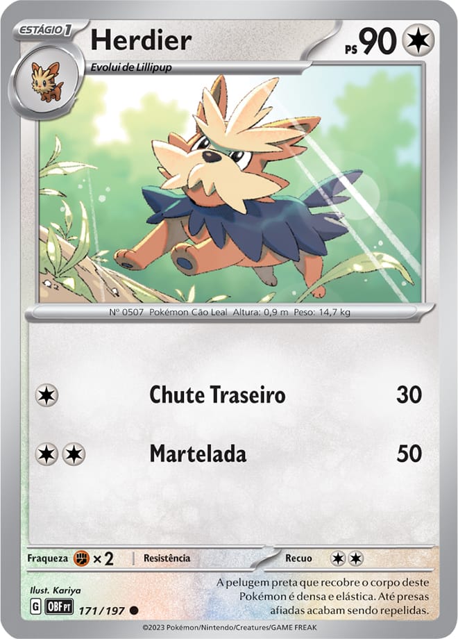 Herdier - Pokémon TCG - MoxLand