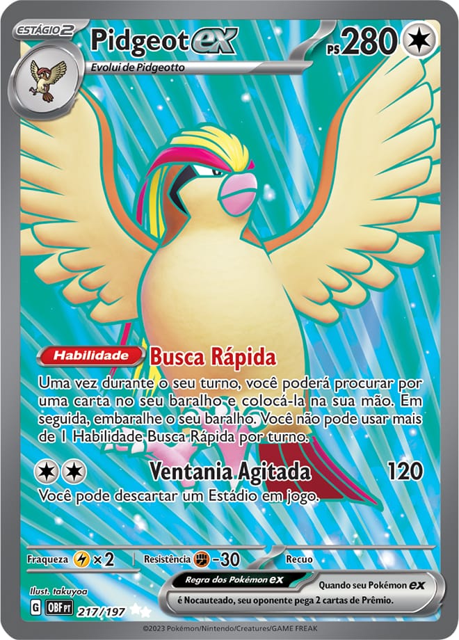 Pidgeot ex - Pokémon TCG - MoxLand