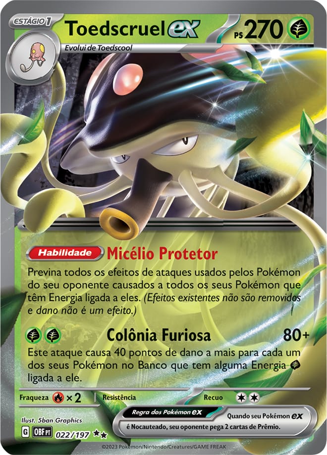 Toedscruel ex - Pokémon TCG - MoxLand