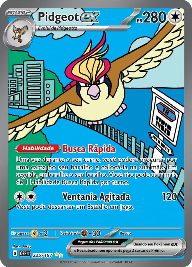 Pidgeot ex - Pokémon TCG - MoxLand