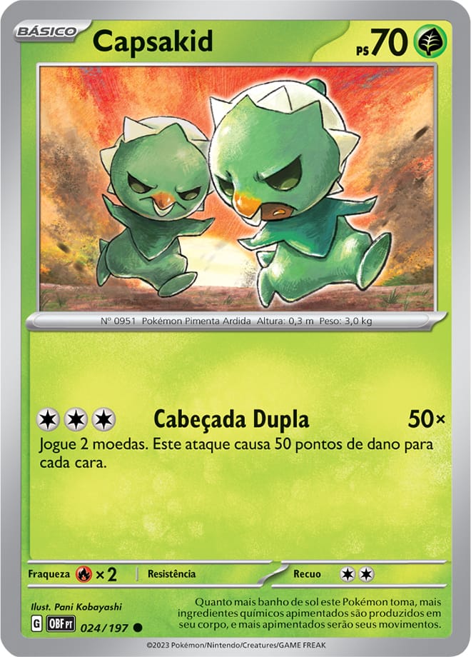 Capsakid - Pokémon TCG - MoxLand