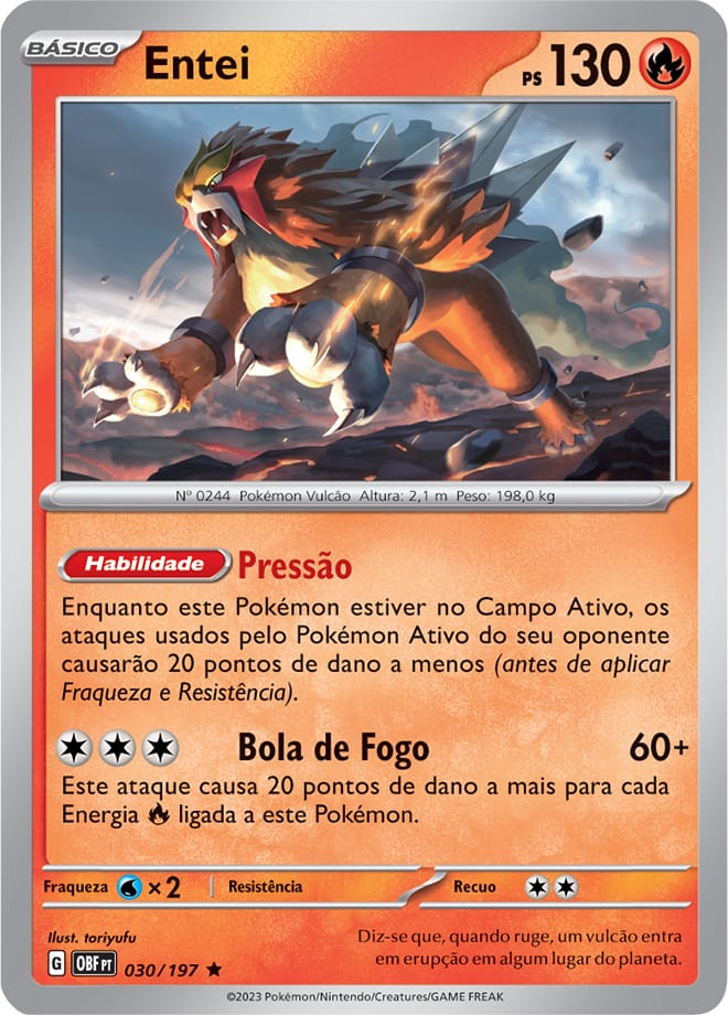 Entei - Pokémon TCG - MoxLand