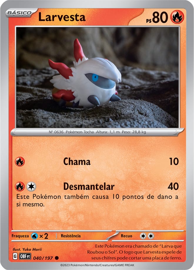 Larvesta - Pokémon TCG - MoxLand