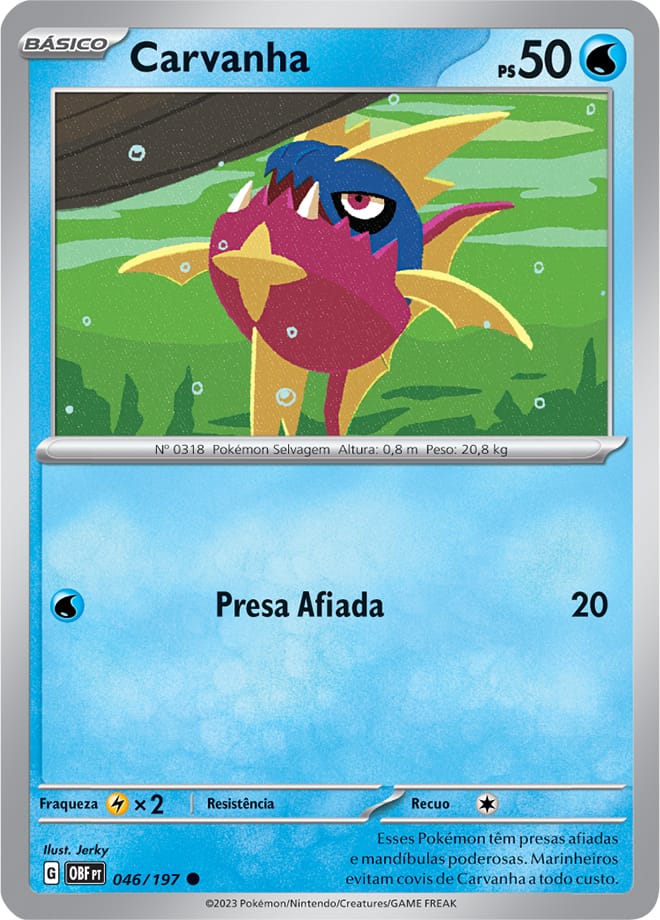 Carvanha - Pokémon TCG - MoxLand