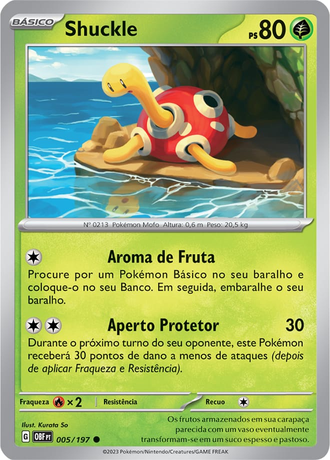 Shuckle - Pokémon TCG - MoxLand