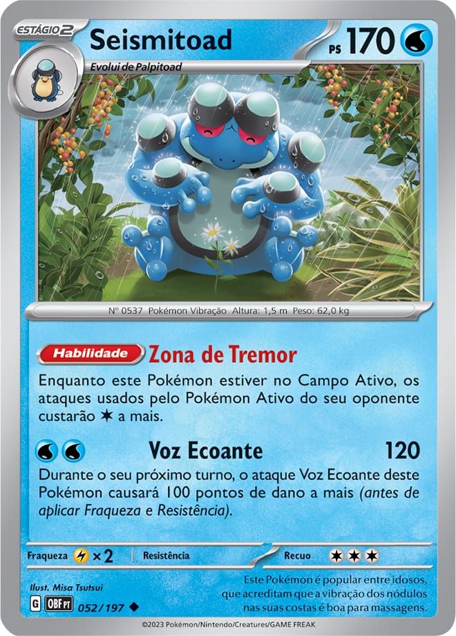 Seismitoad - Pokémon TCG - MoxLand