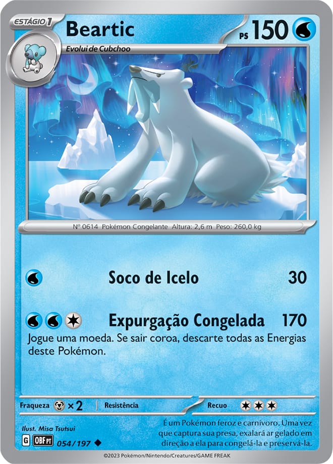 Beartic - Pokémon TCG - MoxLand