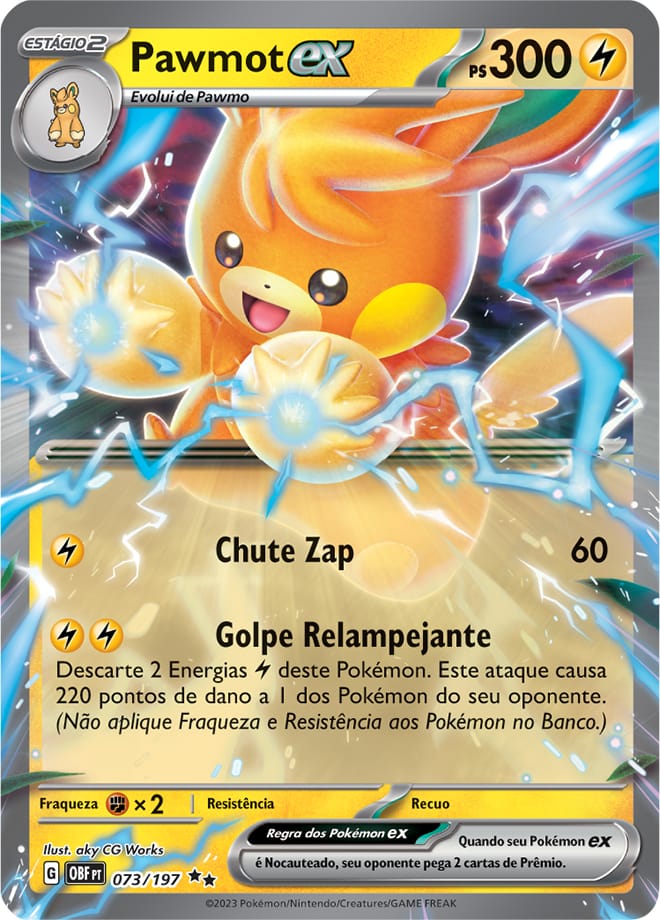 Pawmot ex - Pokémon TCG - MoxLand