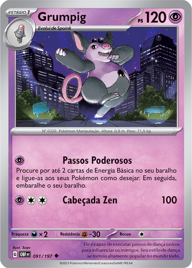 Grumpig - Pokémon TCG - MoxLand