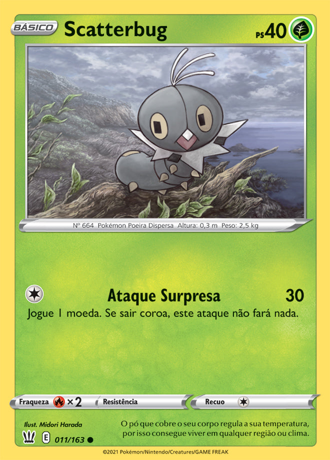 Scatterbug - Pokémon TCG - MoxLand