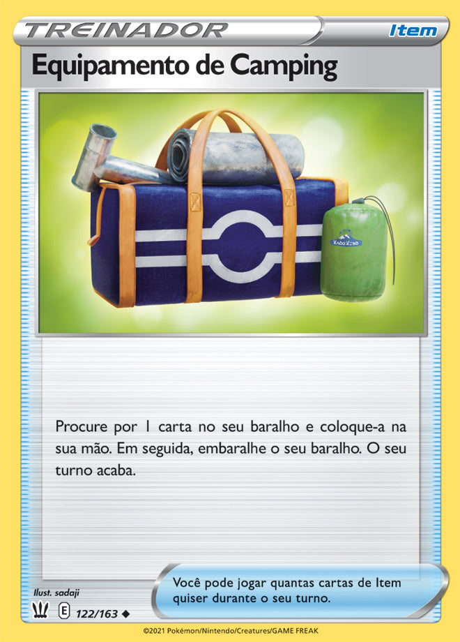 Equipamento de Camping - Pokémon TCG - MoxLand