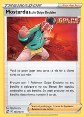 Mostarda Estilo Golpe Decisivo - Pokémon TCG - MoxLand