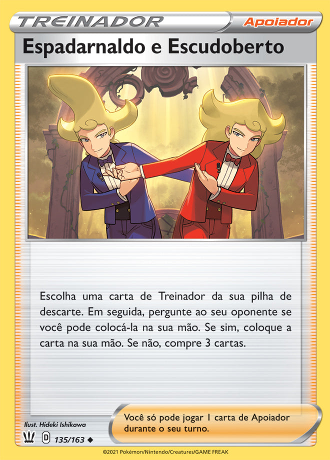 Espadarnaldo e Escudoberto - Pokémon TCG - MoxLand