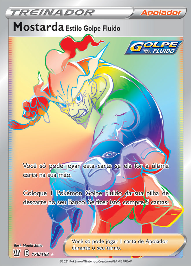 Mostarda Estilo Golpe Fluido - Pokémon TCG - MoxLand