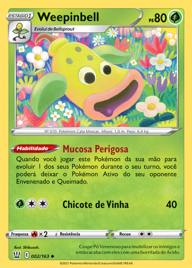 Weepinbell - Pokémon TCG - MoxLand